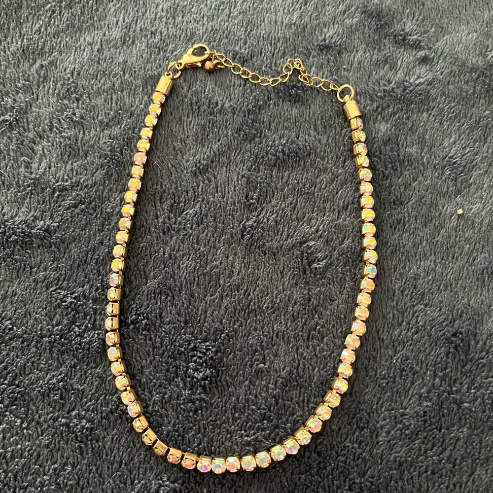 Aureus Borealis crystal necklace.